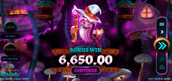Fire Gnomes 2 Magic Wheel - bonus dobitak